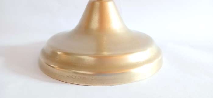 Vintage brass candle holder
