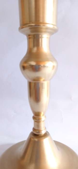 Vintage brass candle holder