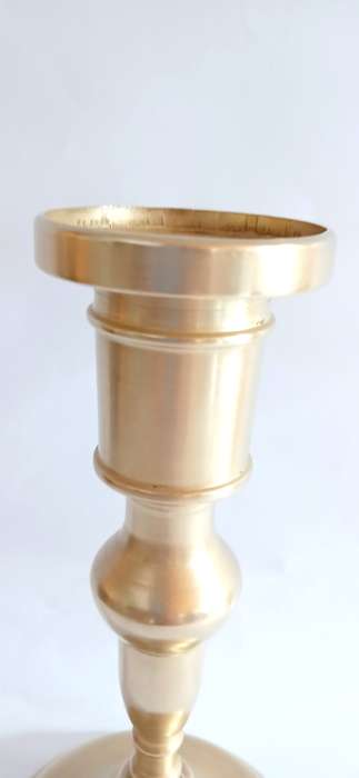 Vintage brass candle holder