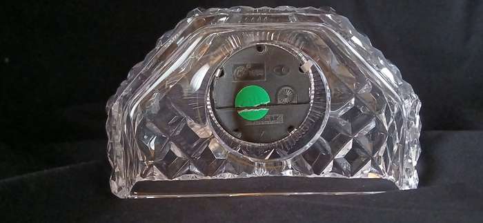 Vintage crystal clock