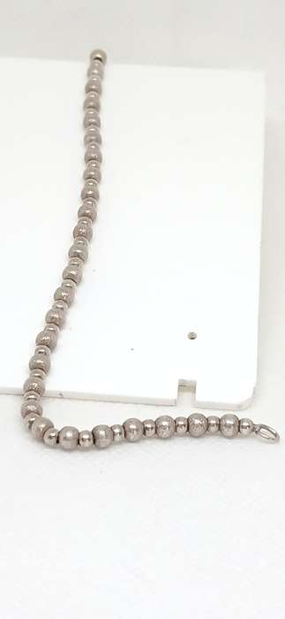 Sterling silver ball bracelet