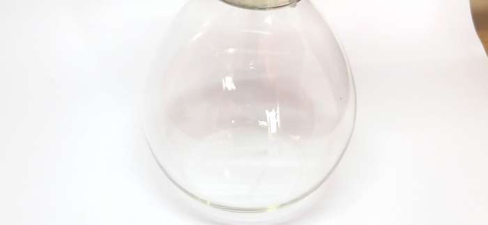 Vintage Carafe with hand blown glass jug