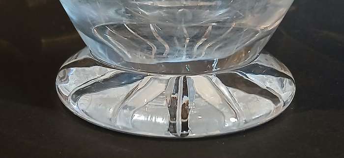 Vintage crystal vase