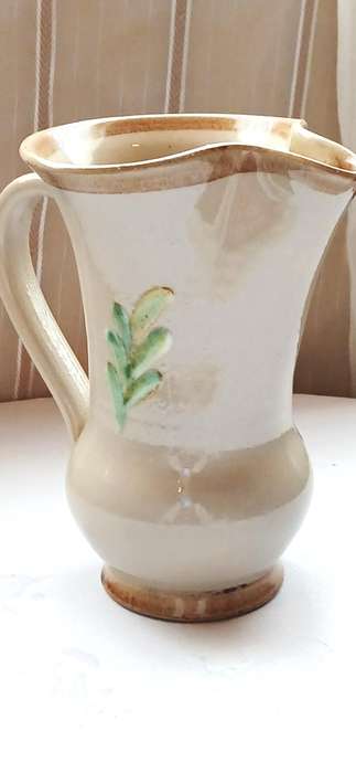 Vintage Bourne Denby ceramic pitcher or vase