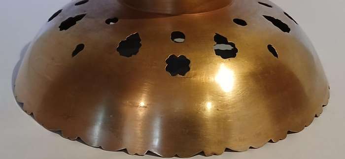 Vintage brass and copper bowl