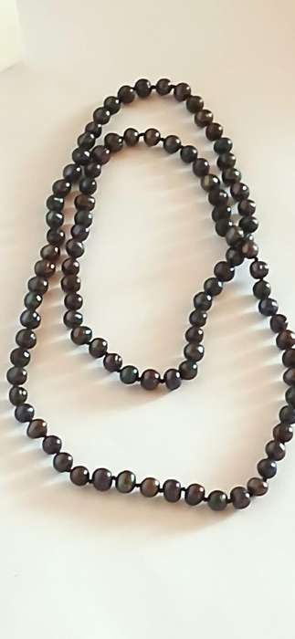 Vintage colored fresh water pearls