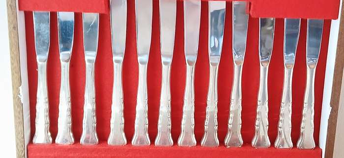 1960s Viners cutlery set in canteen