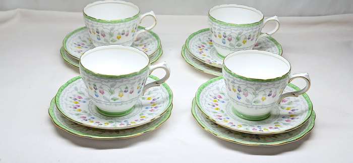 Vintage Copelands trio tea set