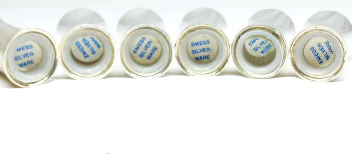 Vintage EM-Ess miniature salt and pepper shakers
