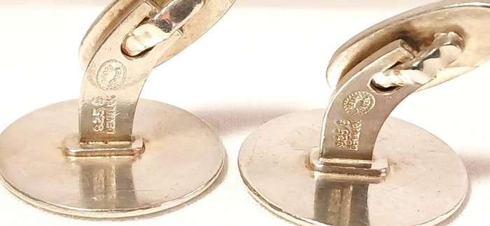 Vintage Georg Jensen sterling silver cufflinks