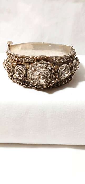 Vintage sterling silver chunky bracelet