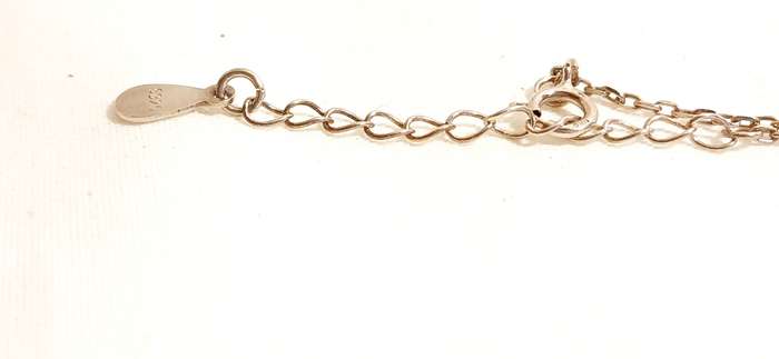 Sterling silver dainty butterfly necklace