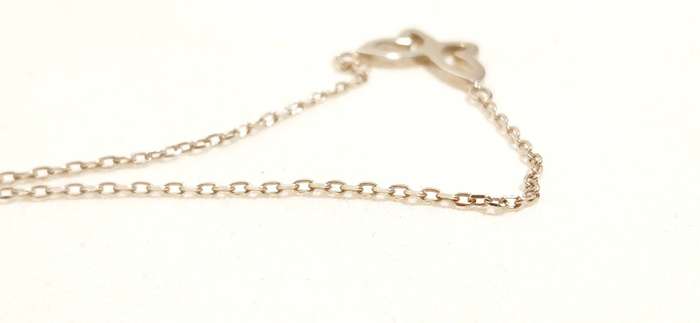 Sterling silver dainty butterfly necklace