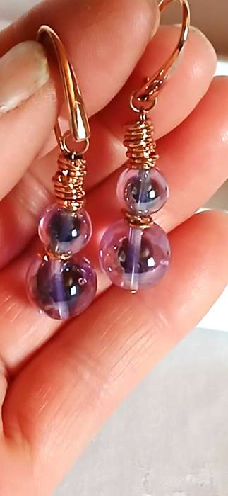 Vintage Murano earrings