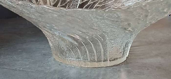 1960s Scandinavian glass bowl