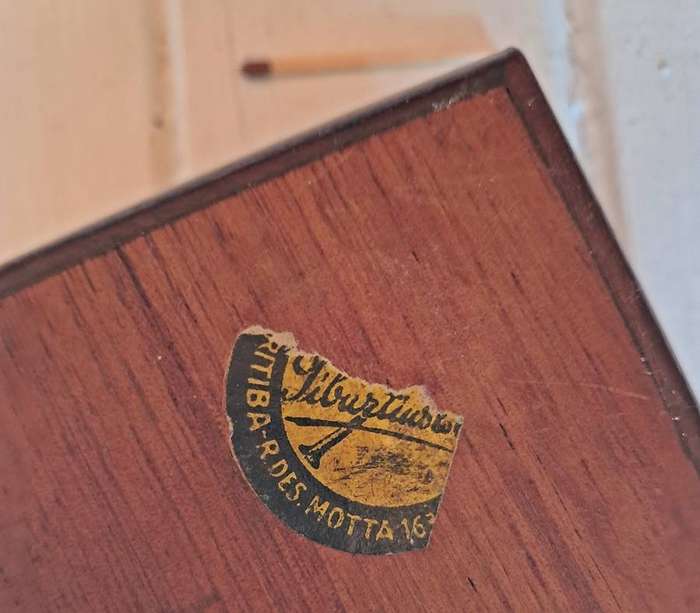 Wooden box with Spanish maquetry