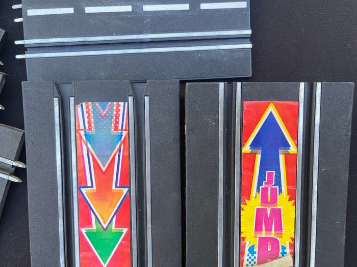 Slot cars and tracks