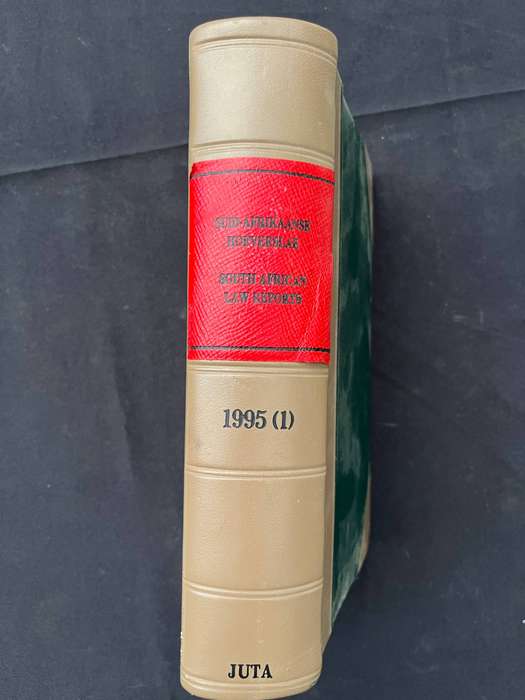 SUID-AFRIKANSE HOFVERSLAE / SOUTH AFRICAN LAW REPORTS 1995 (1)