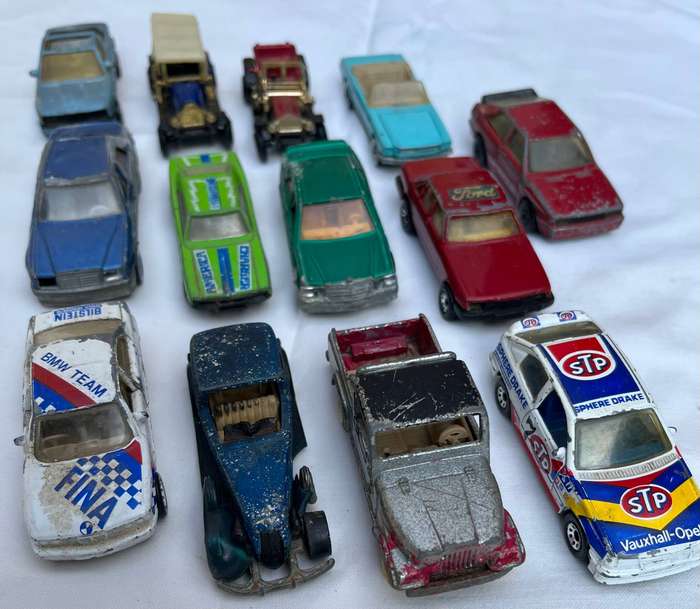 Old toy cars