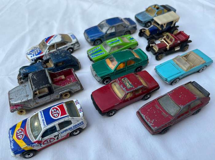 Old toy cars