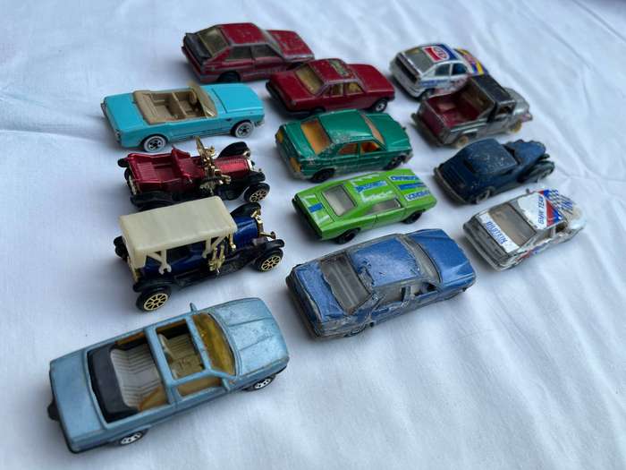 Old toy cars