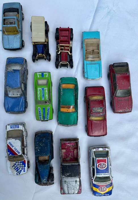 Old toy cars