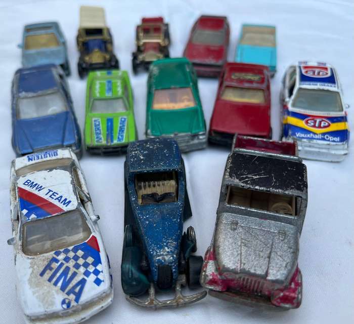 Old toy cars