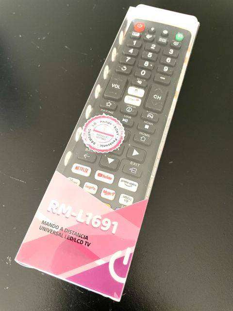 Universal Smart TV Remote RM-L1691 LG, SONY, SAMSUNG, SHARP, PANASONIC, THOSIBA