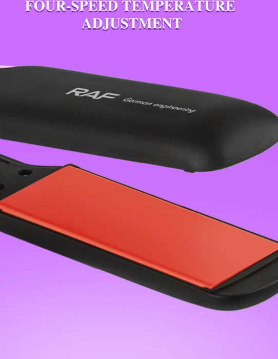 RAF Electric Hair Straightener with LED Light