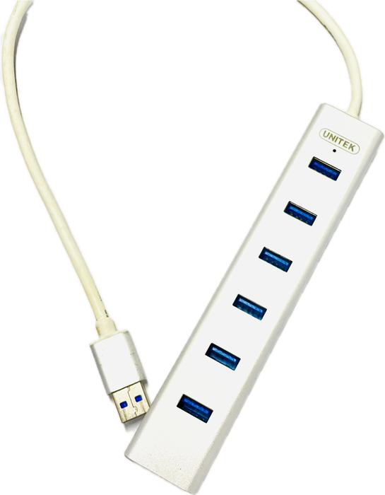 Unitek USB 3.0 Hub - 7 ports - Aluminum alloy
