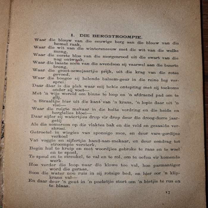 Ons Weg deur die Wereld en andere Stukkies en Brokkies - CJ Langenhoven - 1919