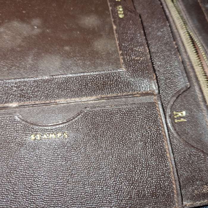 Vintage Purse with space for stamps and coins