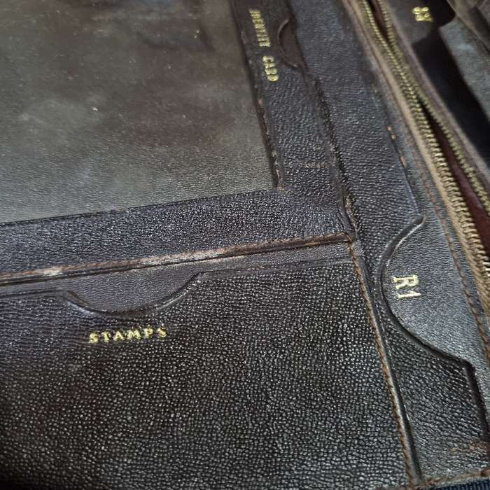 Vintage Purse with space for stamps and coins