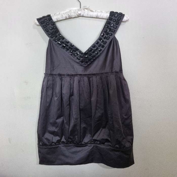 Zara Cocktail Dress - Dark Grey - Size S