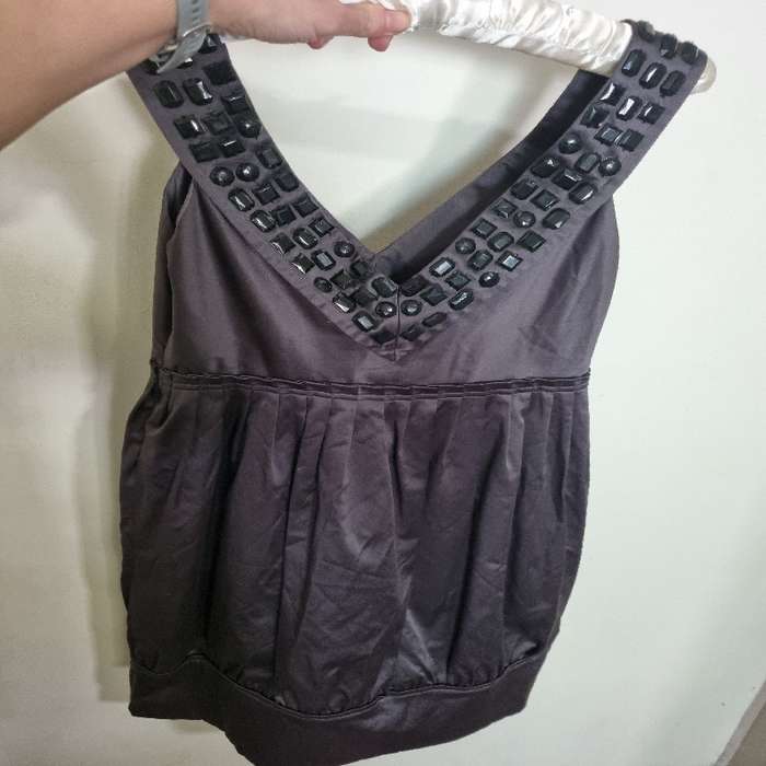 Zara Cocktail Dress - Dark Grey - Size S