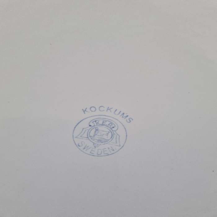 Vintage Enamel Bed Pan - Kockums - Sweden