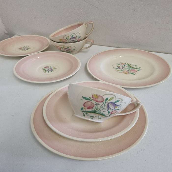3 x Vintage Susie Cooper Trios - England