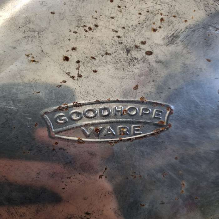Set of 4 Vintage Goodhope Ware Tins - Floral Detail - Just Beautiful!!
