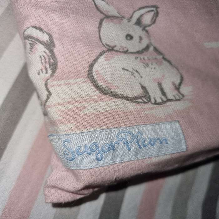 SugarPlum Baby Duvet Set Includes Duvet, Cover, Pillow and Pillowcase - Bunny detail - Beautiful!!