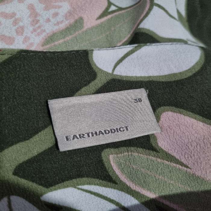 Earthaddict Dress with open arm detail - Size 38