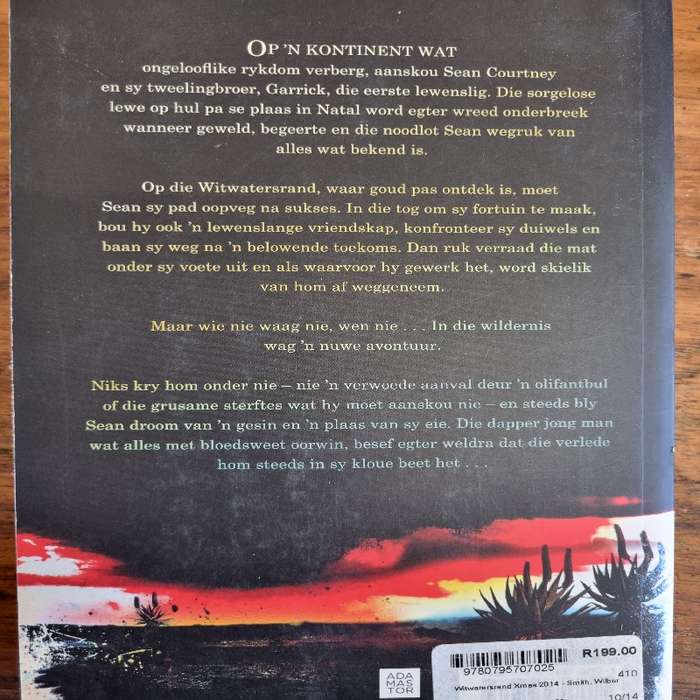 Wilbur Smith Afrikaans - Witwatersrand