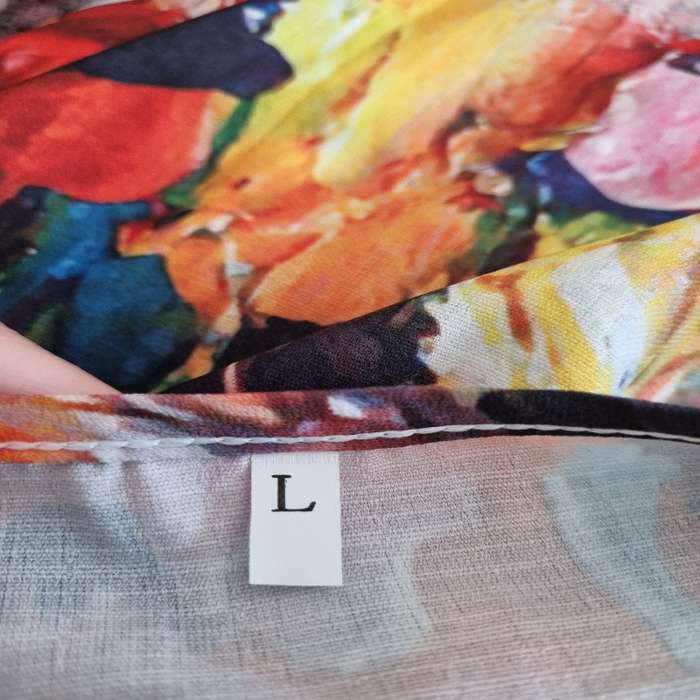 Colourful Summer Dress - Size L