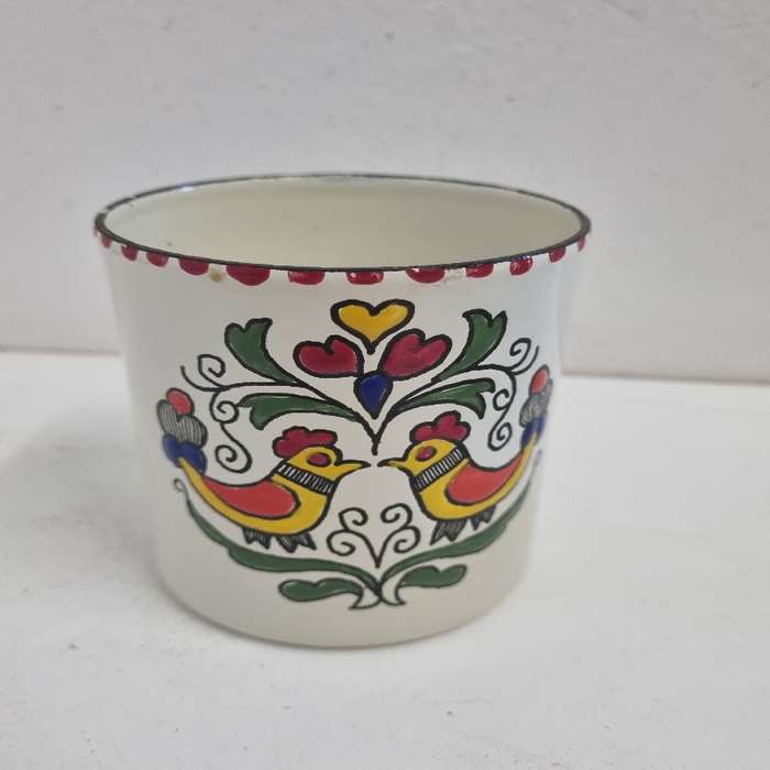 Moissiadis Greece Hand Made Enamel Cup