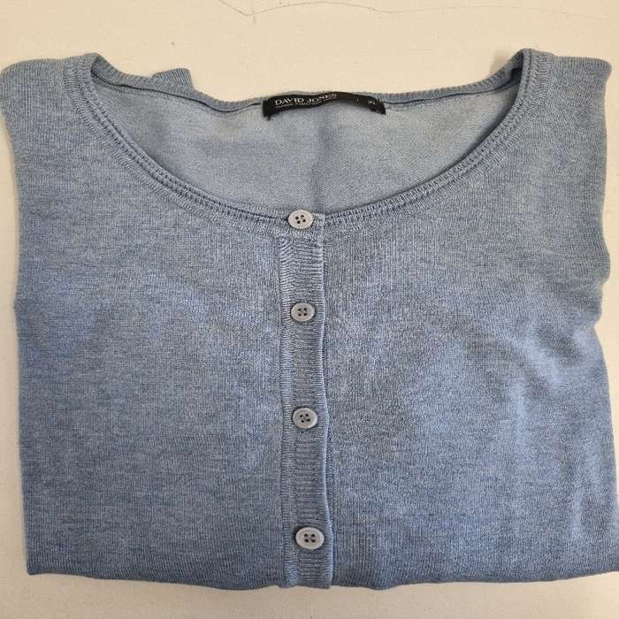 David Jones Light Blue Knitwear - Size XL