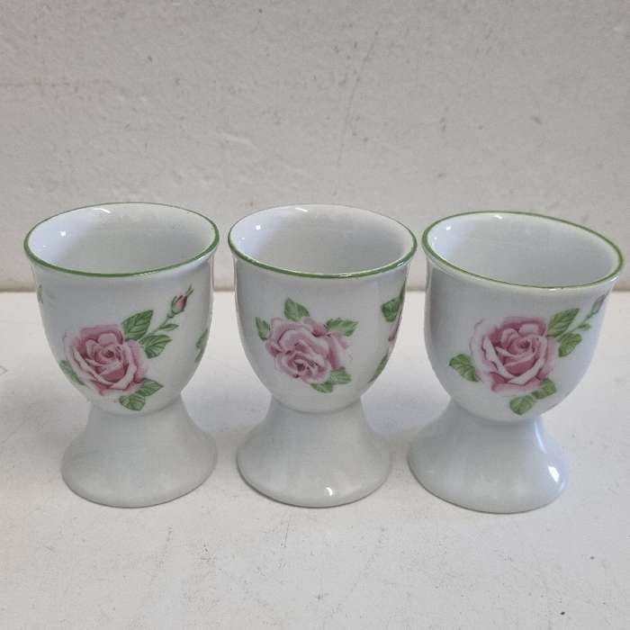 3 x Wiesenthal Porcelain Egg Cups - Made in Germany