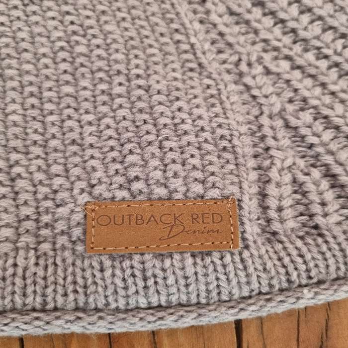 Beautiful Grey Knitwear with hood - Size M - OBR Truworths
