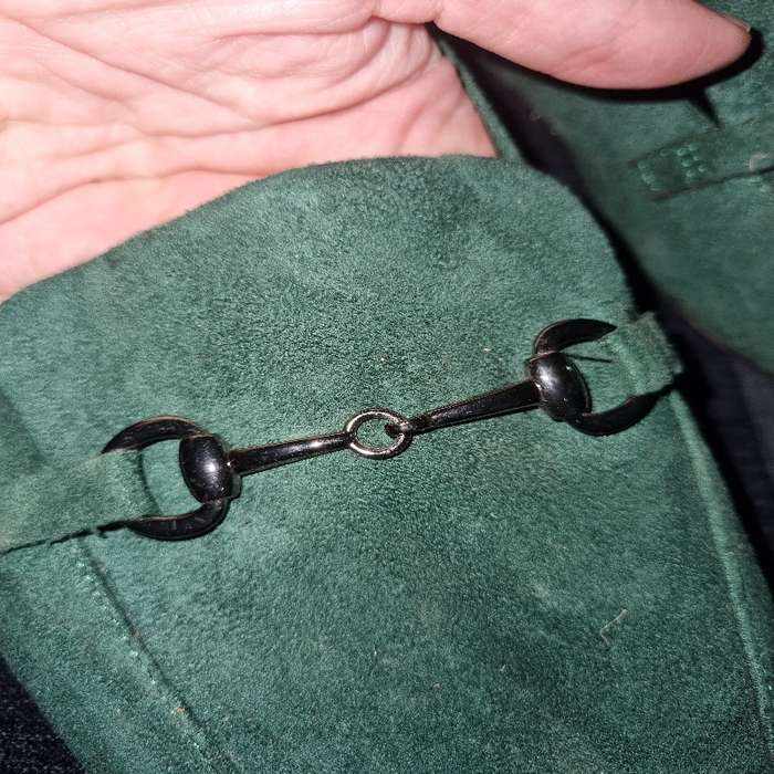 Woolworths Green Flats - Size 7 - Perfect Condition
