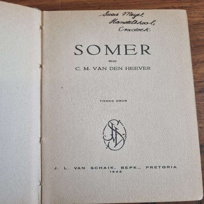 Somer - C.M. van den Heever