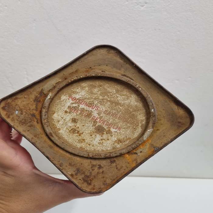 Vintage Dissel Merk / Thistle Brand Tin