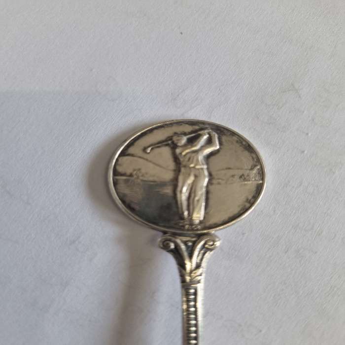 Golf Themed Vintage EPNS Spoon - England